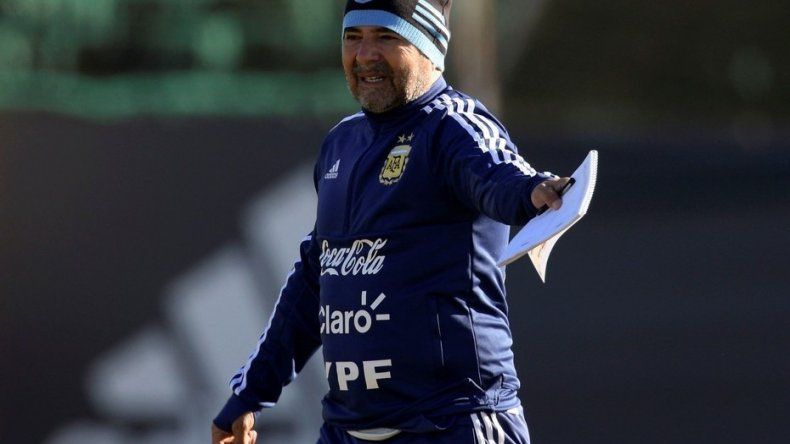 Sampaoli volvió a trabajar con los mismos titulares