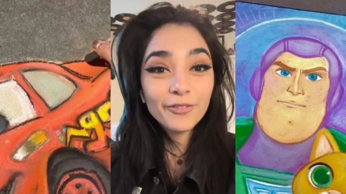 Una joven universitaria tiene el sueño de trabajar en Pixar, y decidió mostrar su talento por Tik Tok para conseguirlo.