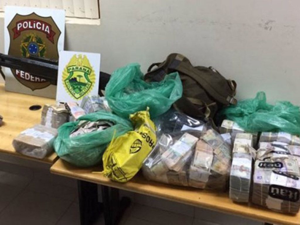 Parte del botín recuperado