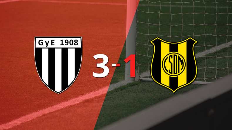 Gimnasia (Mendoza) le ganó en la ida a Dep. Madryn