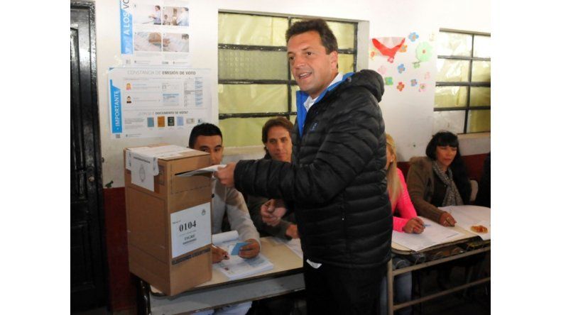 Votó Massa