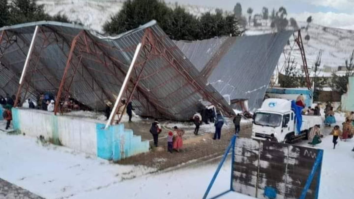 Bolivia: colapsó el techo de un colegio y dejó 5 muertos