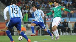 El historial entre Argentina y México en los mundiales