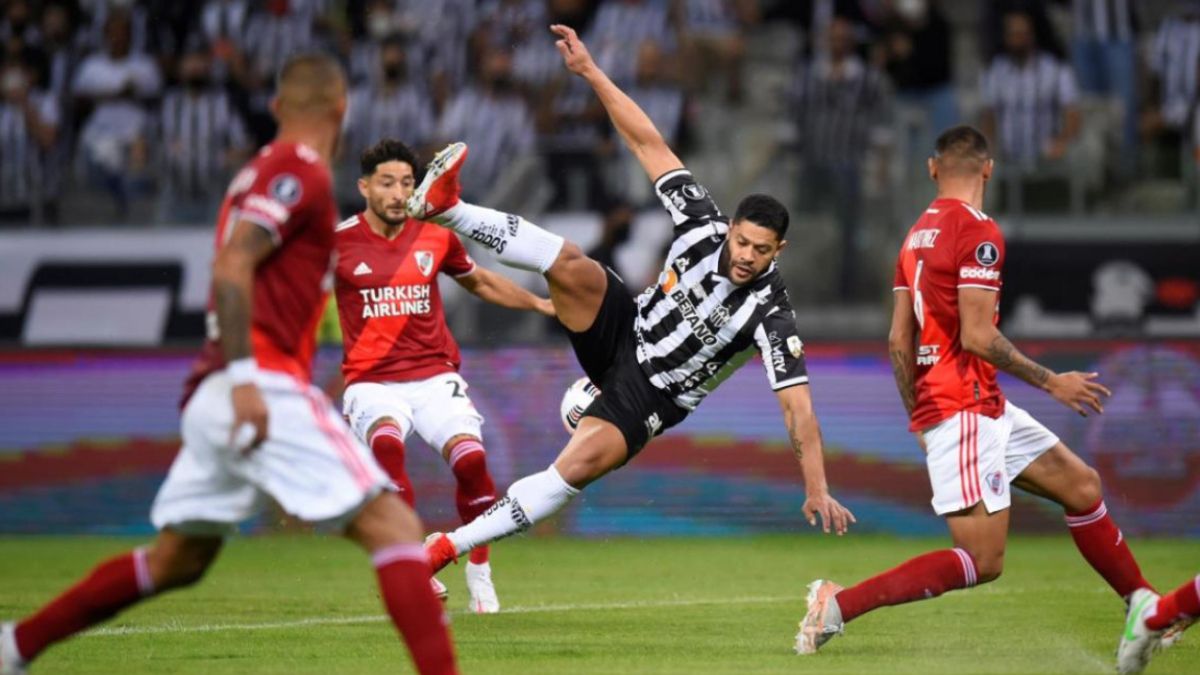 RiverPlate con Atlético Mineiro por Copa Libertadores (Archivo)