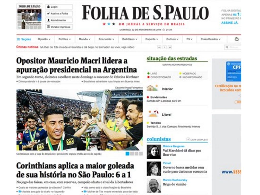 Folha do Sao Paulo - Brasil