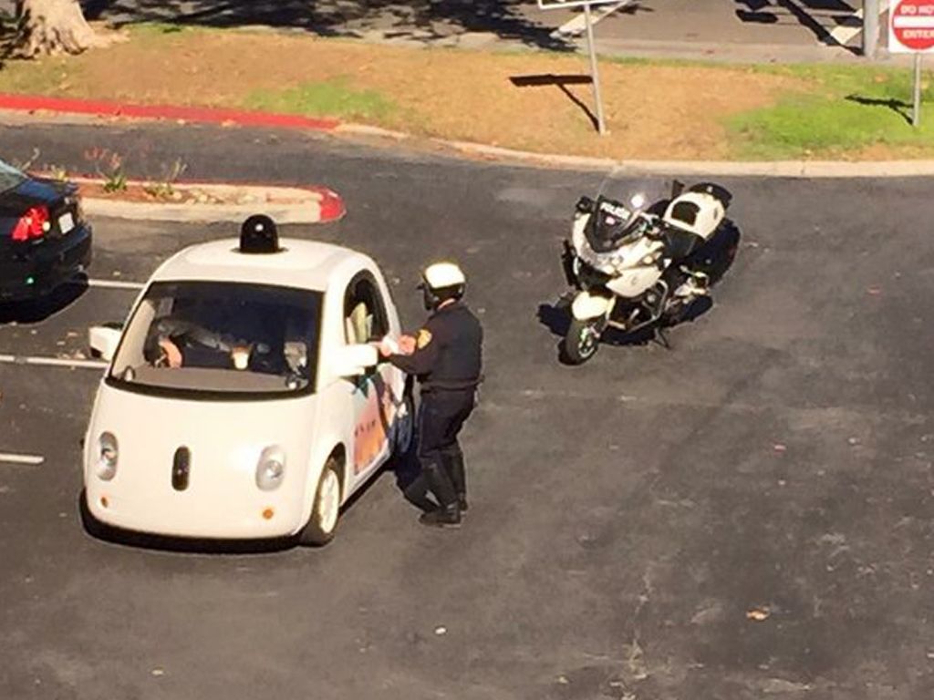 El auto sin conductor de Google