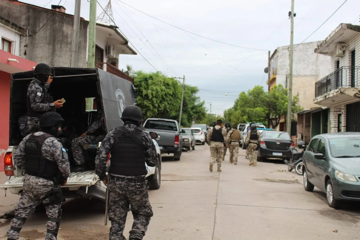 Mega operativo en Jujuy.