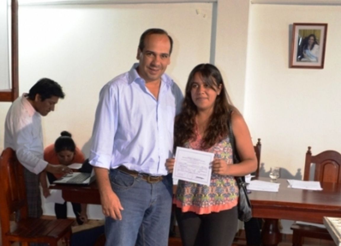 Entrega de lotes