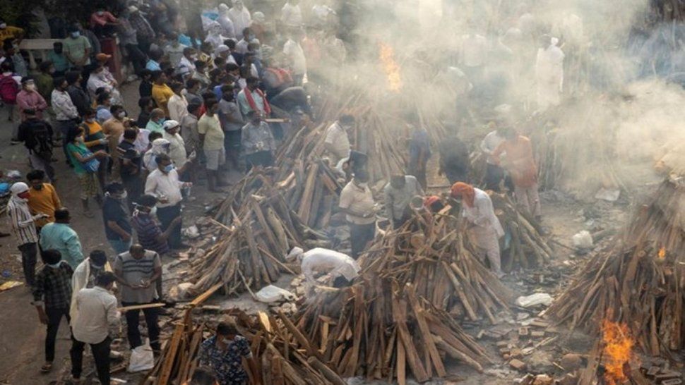 Crematorios colapsados en India&nbsp;