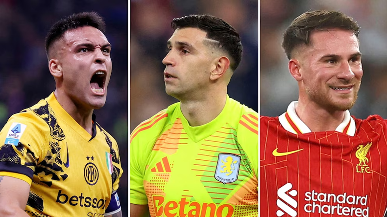 Lautaro Martinez, Dibu Martinez, Alexis Mac Allister están nominados en los premios Balón de Oro