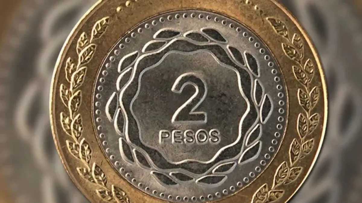 Moneda de $2.