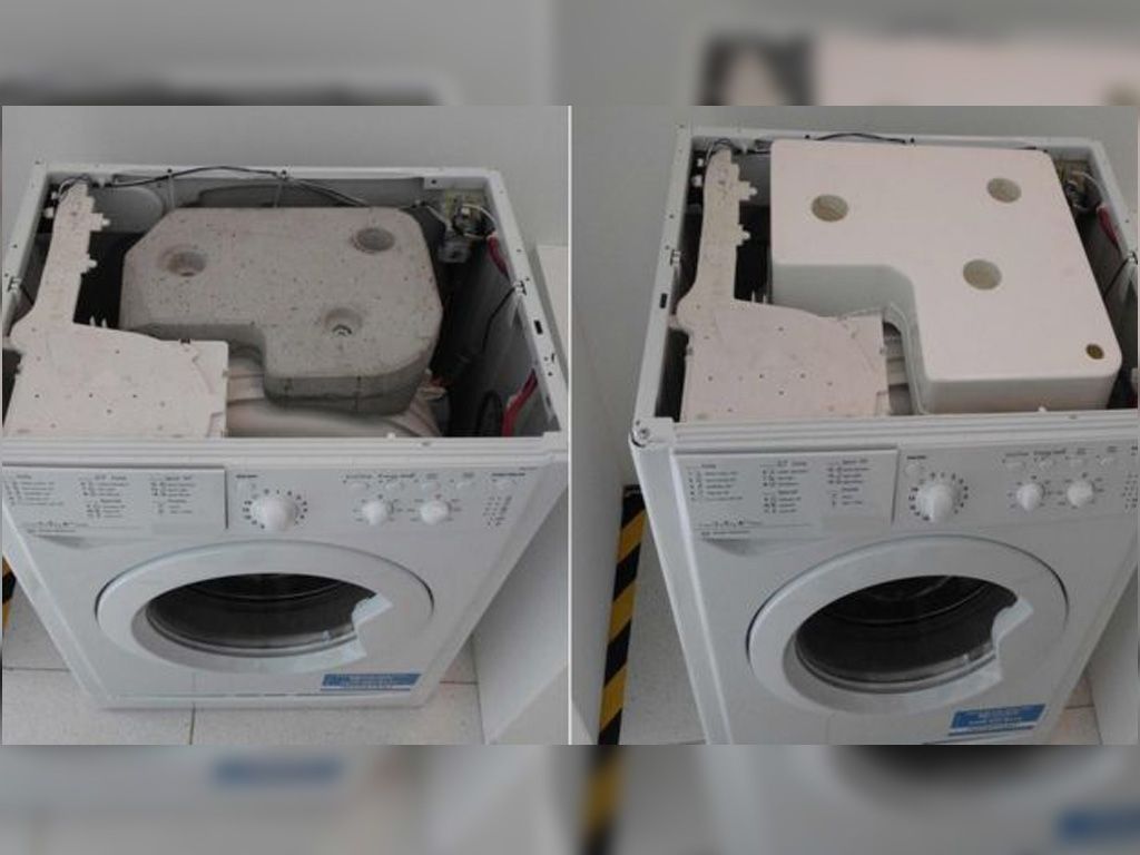 Lavarropas con bloque vs con recipiente