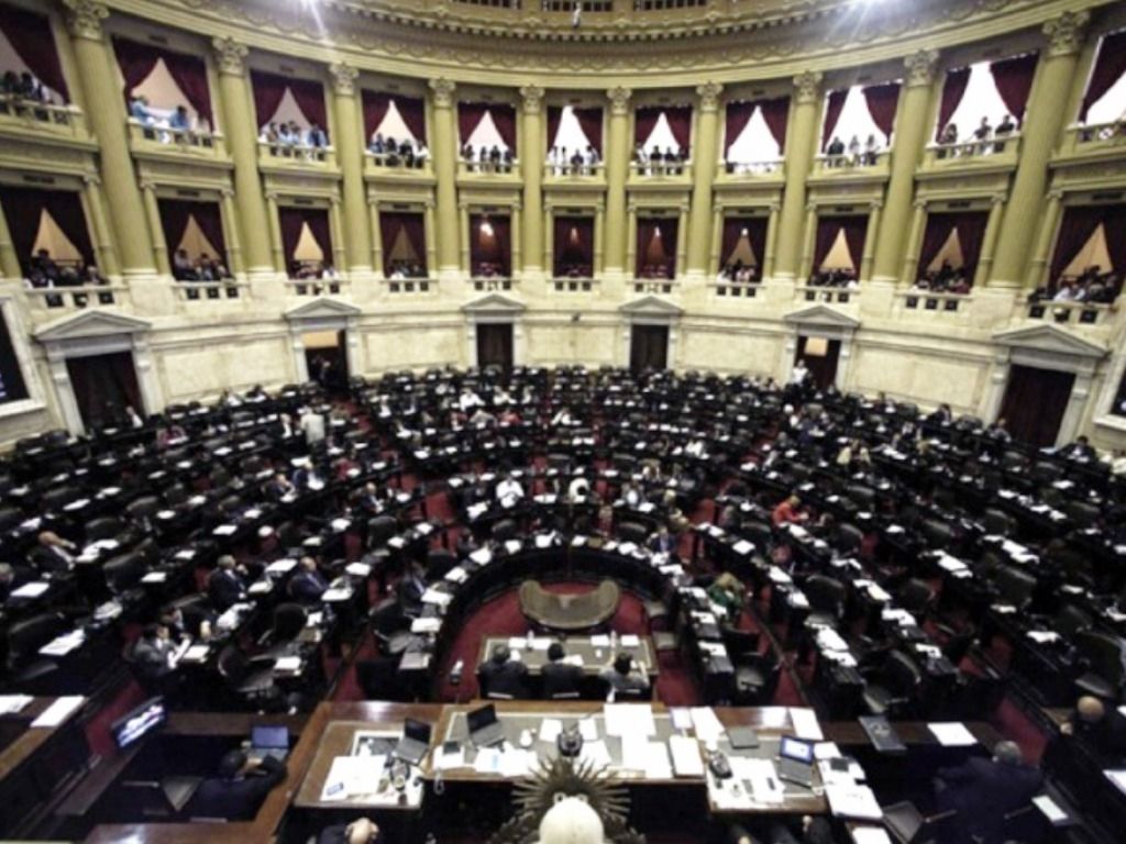 Sesión en Diputados