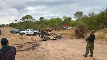 Hallaron drogaenterrada donde cayó la avioneta narco en Salta