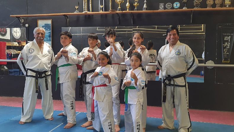 Juan Apaza, profesor y referente del taekwondo