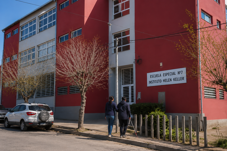 Escuela Especial Helen Keller - Imagen creada con IA&nbsp;