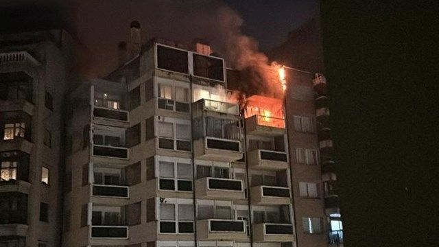 Incendio de los jujeños en Nueva Córdoba.