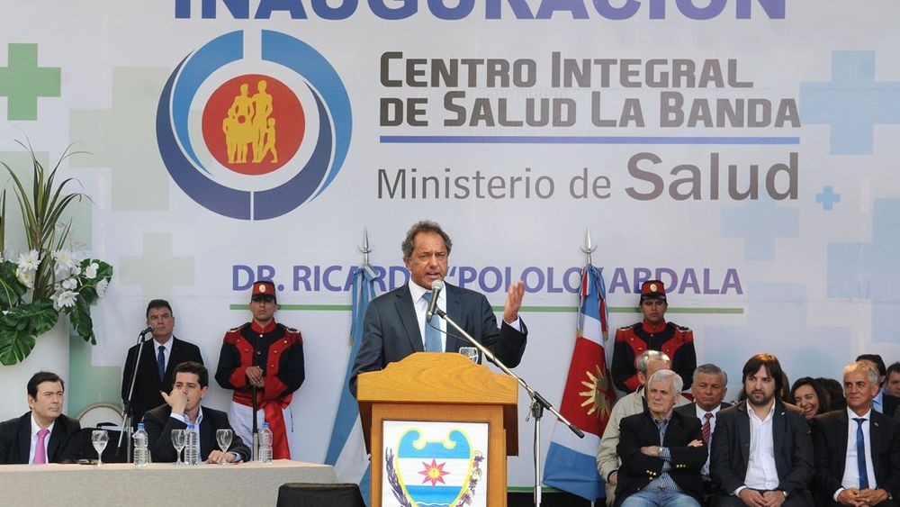 Scioli en Santiago del Estero