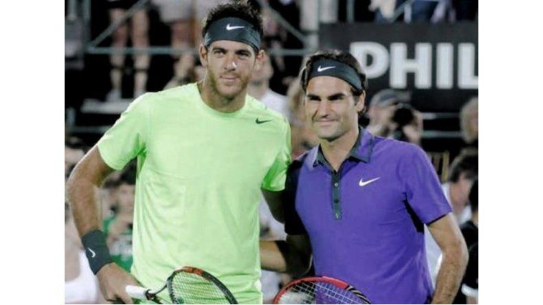 Delpo y Federer