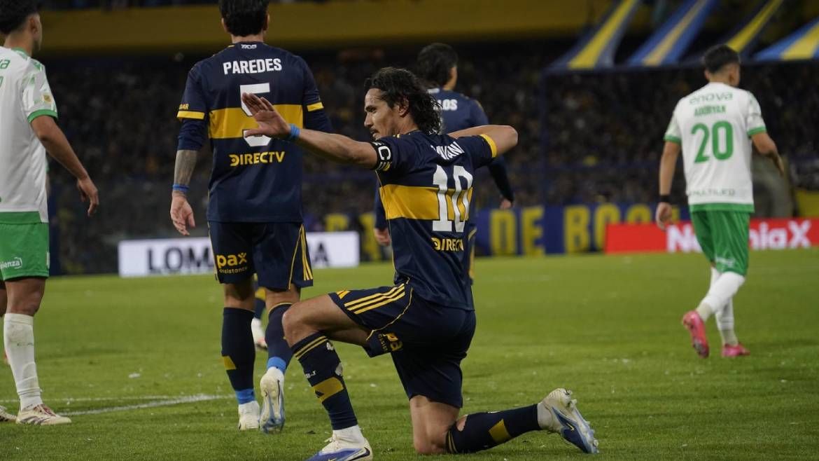 Boca Juniors celebró una victoria 2-0 sobre Banfield