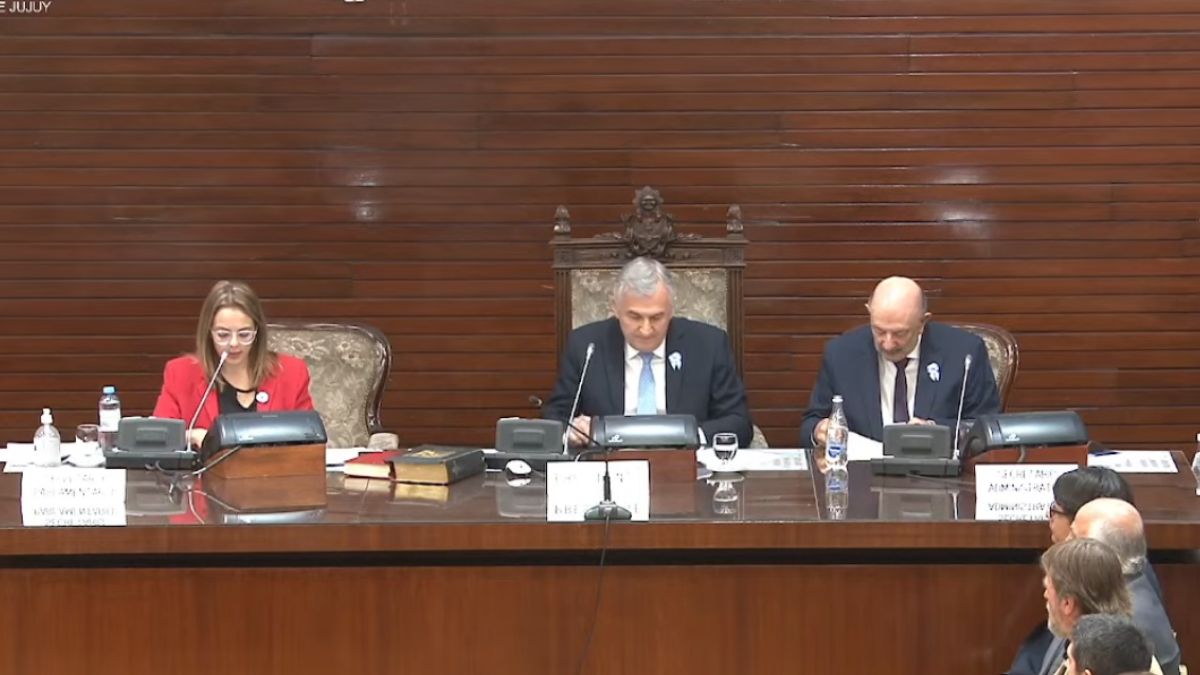 Gerardo Morales elegido presidente provisional de la Convención Constituyente