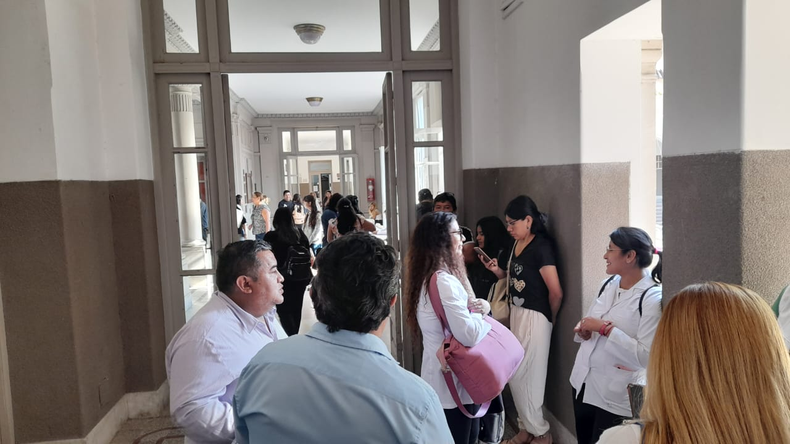 Examen de ingreso a primer año en el Nacional 1.