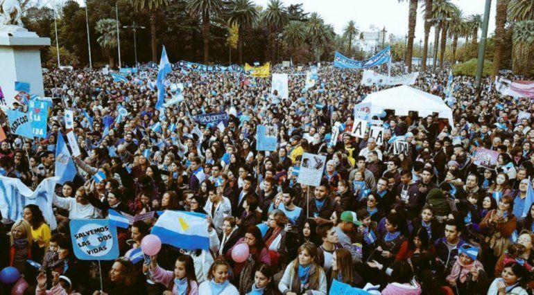 marcha en contra del aborto