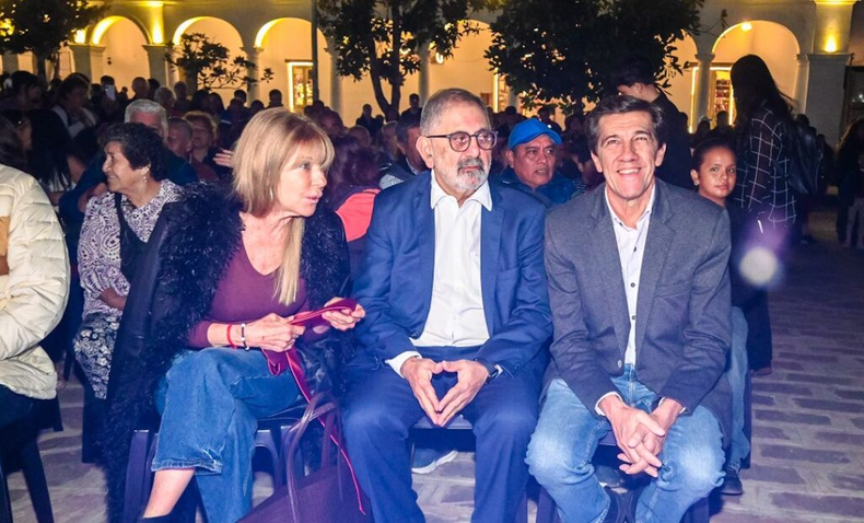 El intendente Raúl “Chuli” Jorge dejó reinaugurada la glorieta de Plaza Belgrano