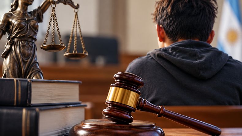 Entra en vigencia la nueva Ley Penal Juvenil (foto generada con IA)