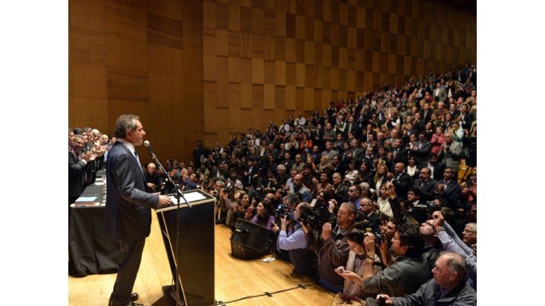 Scioli en San Juan