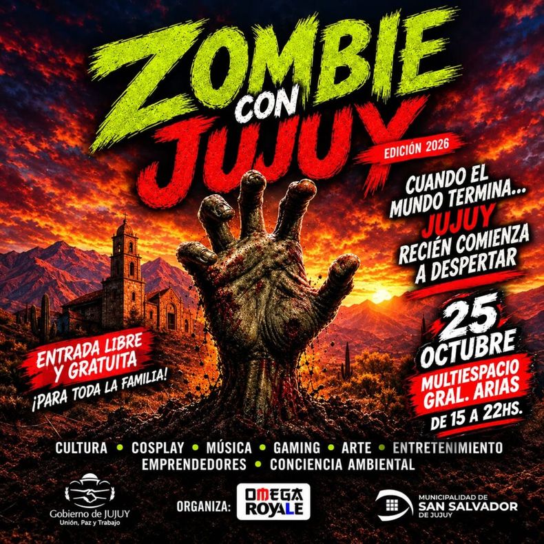 Vuelve Zombie Con Jujuy 2026 