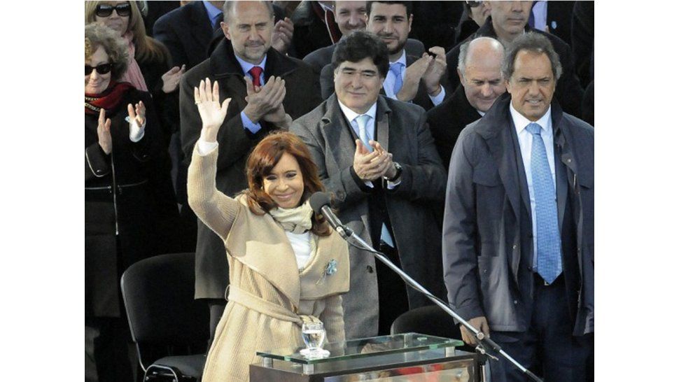 Cristina en la Pampa