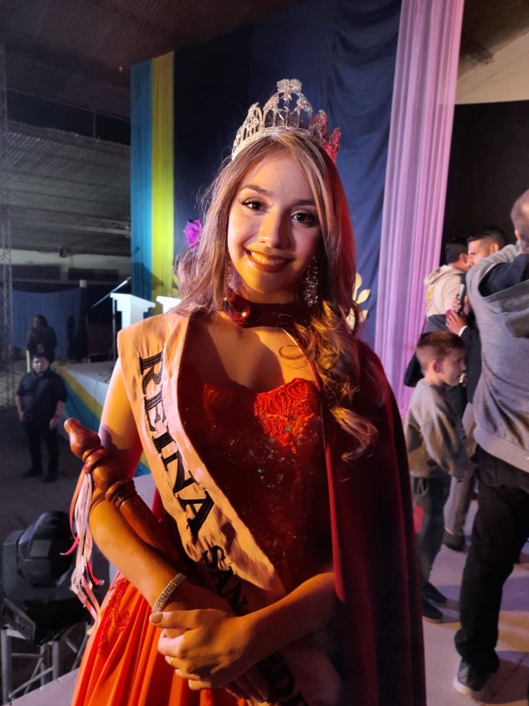 Emilce representará a San Pedro en la Fiesta Nacional de los Estudiantes.