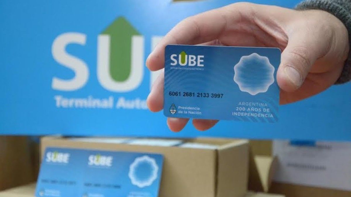 Tarjeta SUBE: como adquirirla por la web.&nbsp;