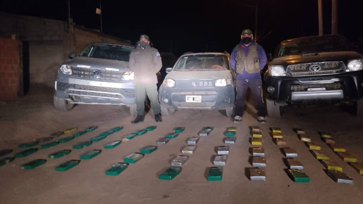 Siete imputados por traficar drogas desde Jujuy