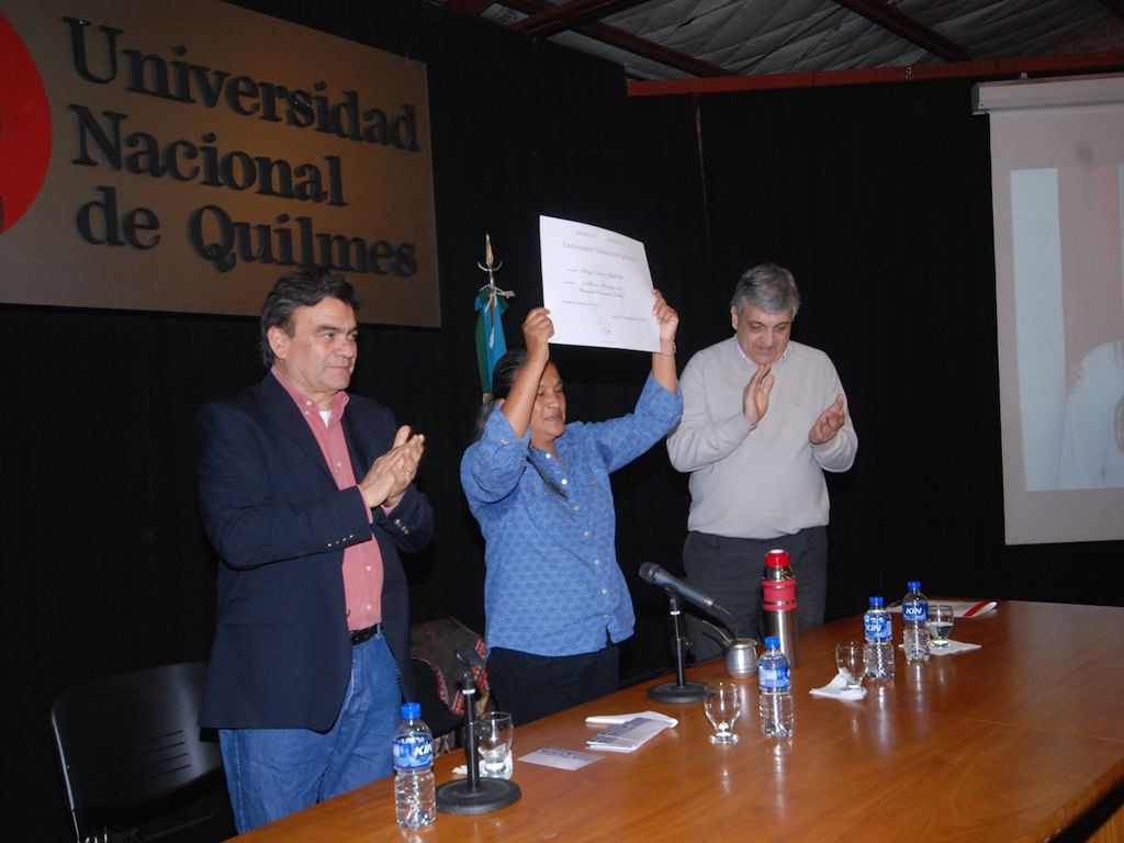 Milagro Sala distinguida