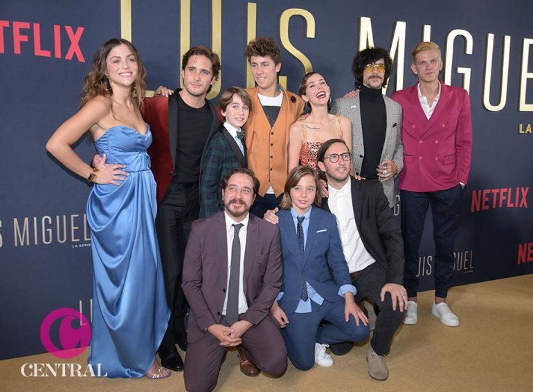 Parte de lo miembros de la serie