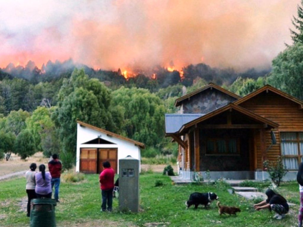 Incendios en Chubut
