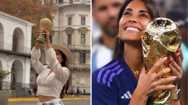 Una artesana jujeña creó una cartera de la Copa del Mundo y sueña con que llegue a Antonela Roccuzzo Una artesana jujeña creó una cartera de la Copa del Mundo y sueña con que llegue a Antonela Roccuzzo