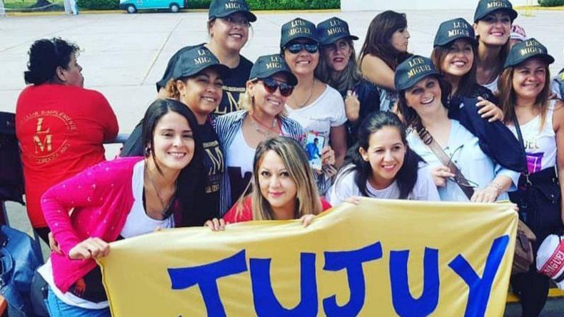 Las jujeñas invadieron Córdoba y deliraron en el recital de Luis Miguel