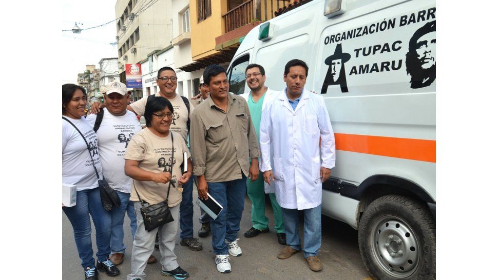 Entrega de ambulancias