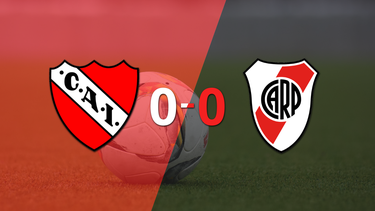 Independiente y River Plate igualaron sin goles en el marcador