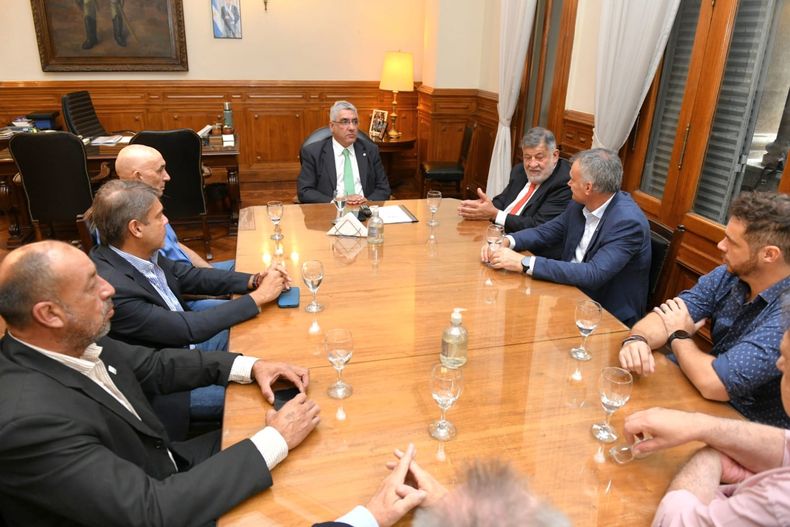 Reunión sobre el sector productivo.