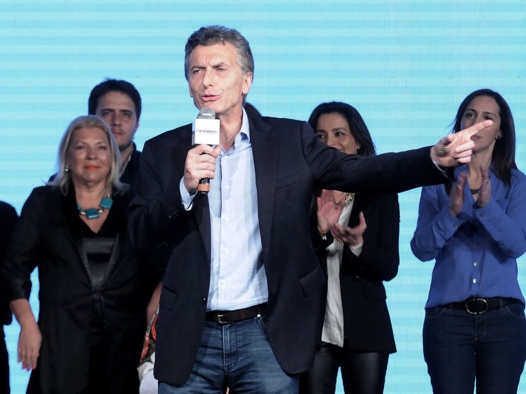 Cambiemos, Macri festeja