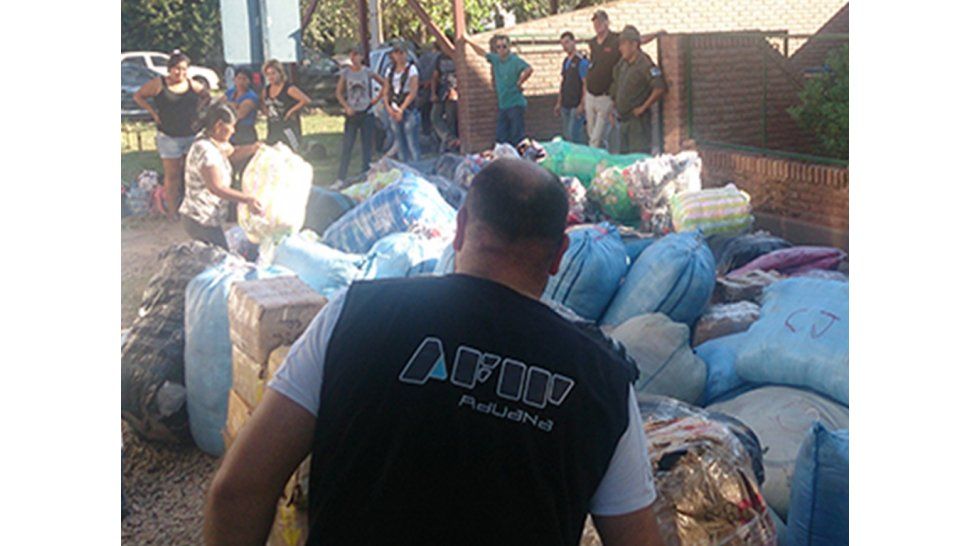 AFIP en pleno operativo