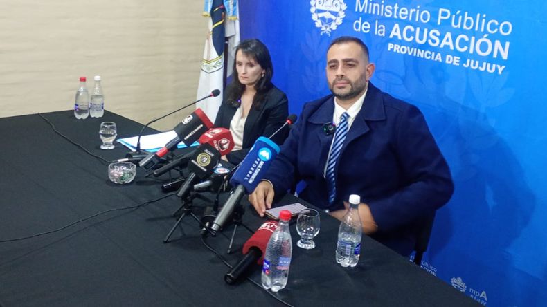 María Ramella y Guillermo Beller en conferencia por el caso Matías Jurado