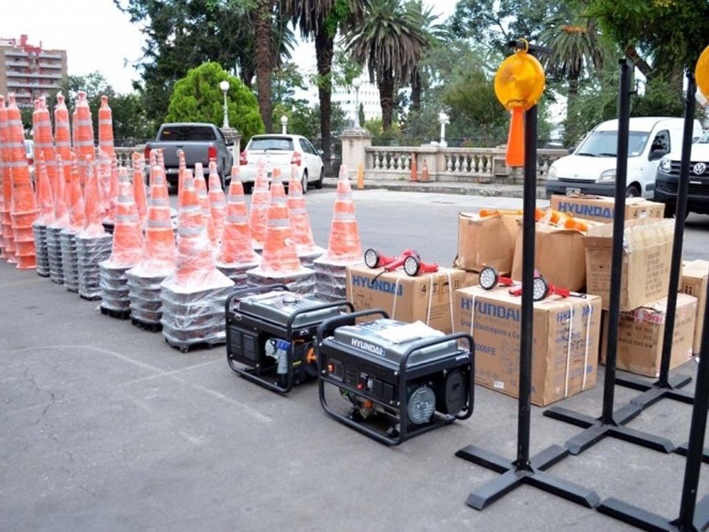 Entrega de materiales
