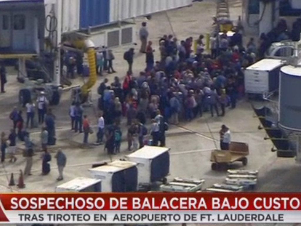 Tiroteo en aeropuerto
