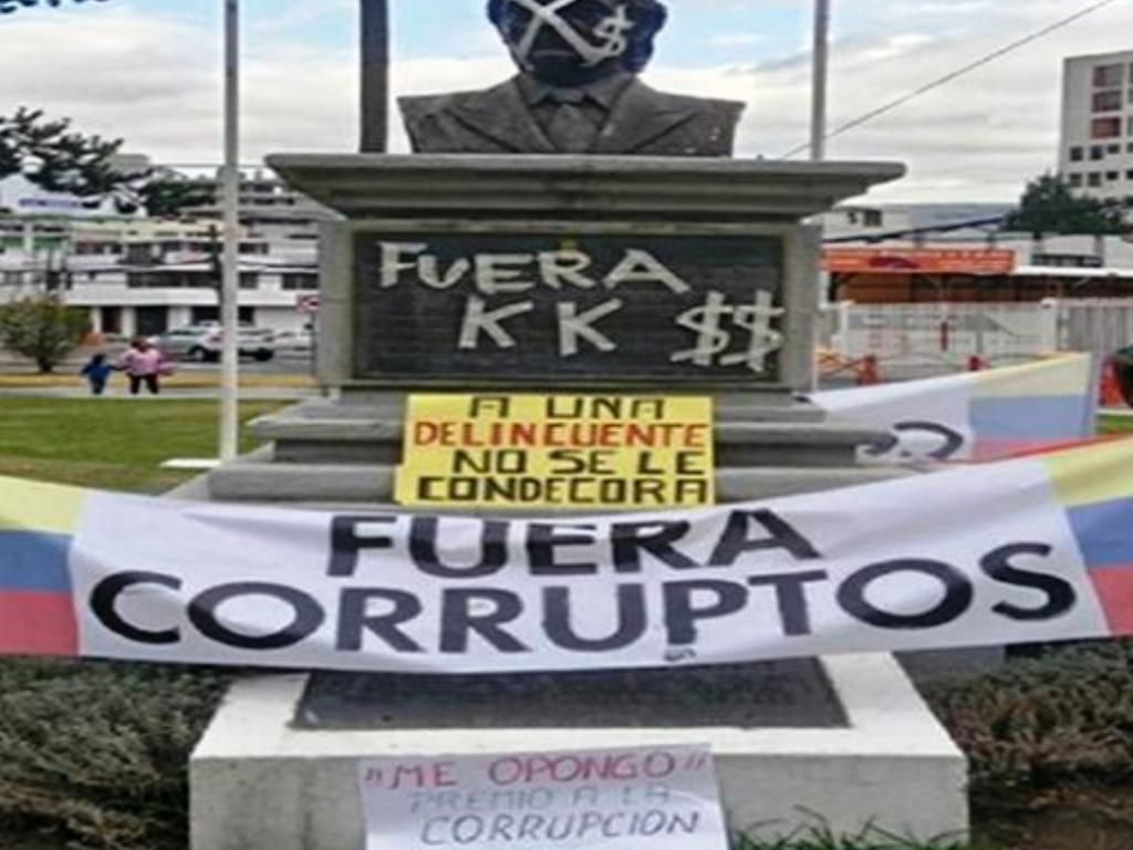 Vandalismo en Ecuador