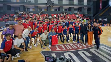 Presentación de Jujuy Básquet.